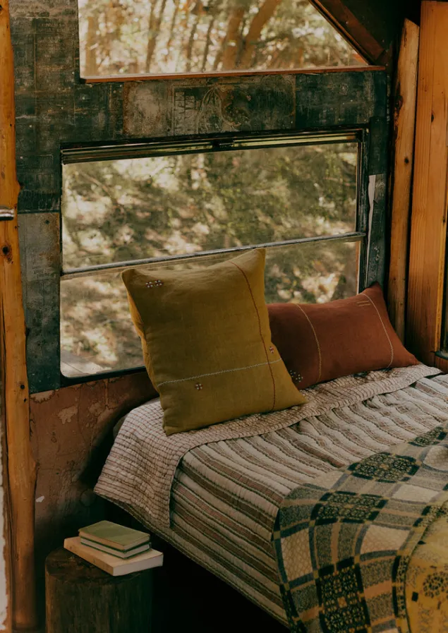 Textiles | Blankets & Throws-TOAST Melin Tregwynt Welsh Blanket Catkin/Charcoal
