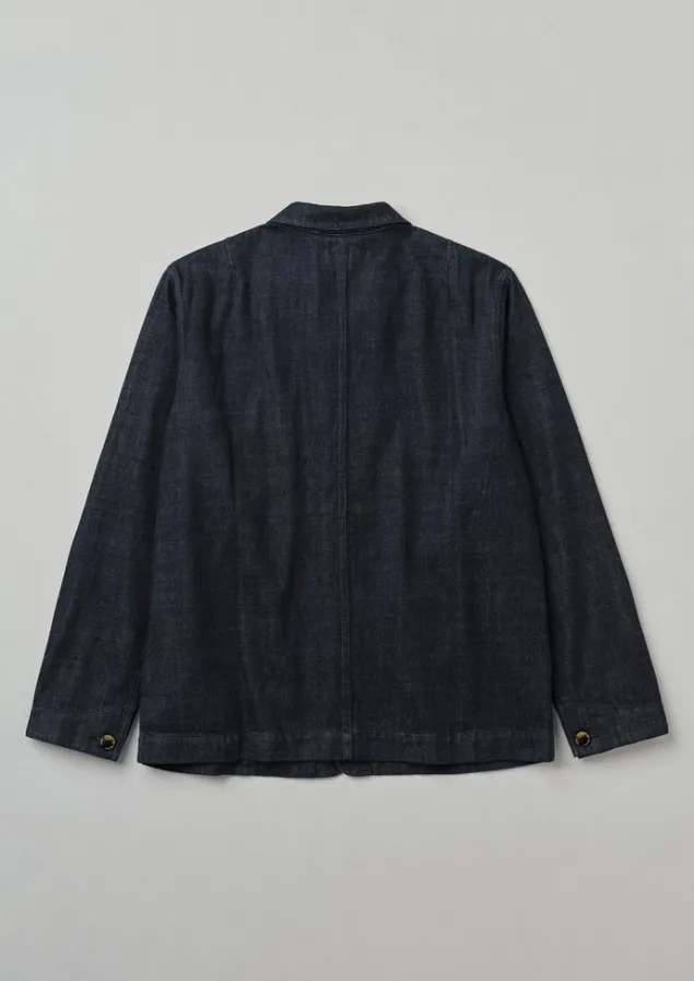 monty_japanese_denim_jacket_5.webp Denim | Workwear-TOAST Monty Japanese Denim Jacket Indigo
