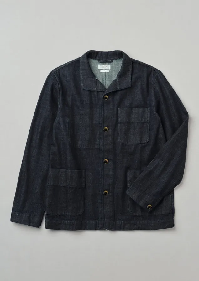 monty_japanese_denim_jacket_6.webp Denim | Workwear-TOAST Monty Japanese Denim Jacket Indigo