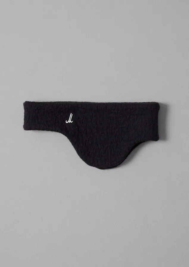 Hats, Scarves & Gloves-TOAST Muehlbauer Cotton Wool Head Band Navy