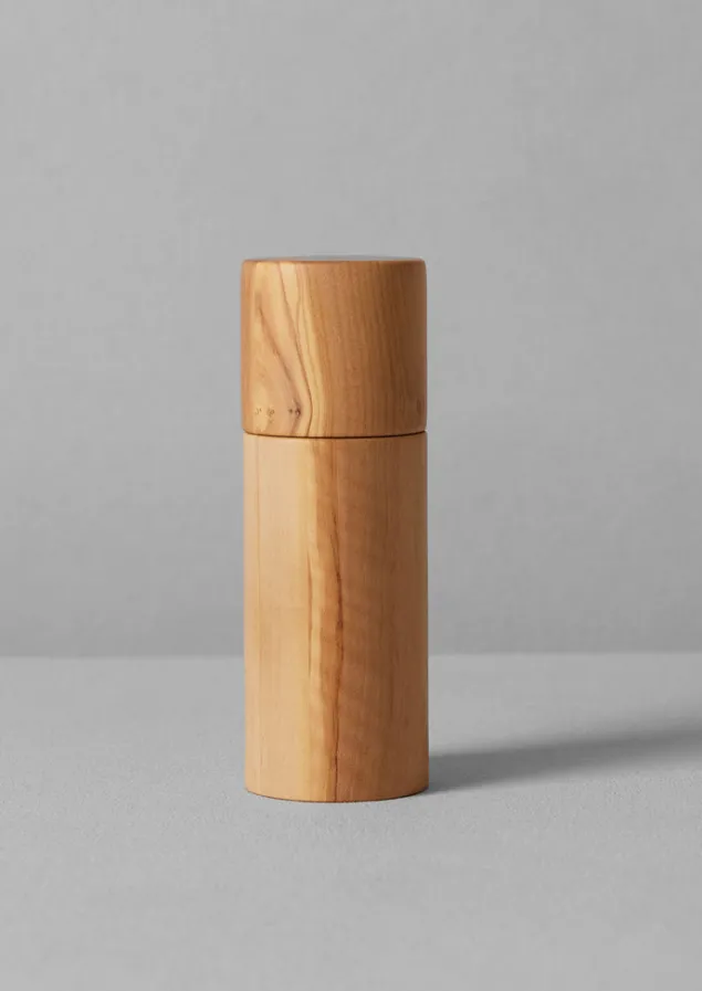 Kitchen | Tableware-TOAST Olive Wood Pepper Mill Natural