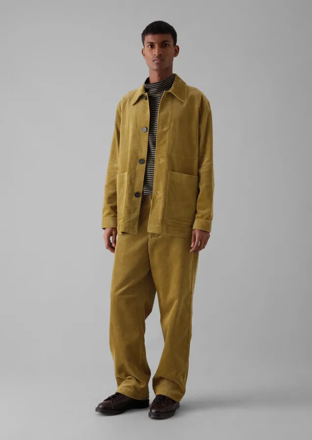 organic_cord_point_collar_jacket_5.webp Cord | Coats & Jackets-TOAST Organic Cord Point Collar Jacket GoldenSand