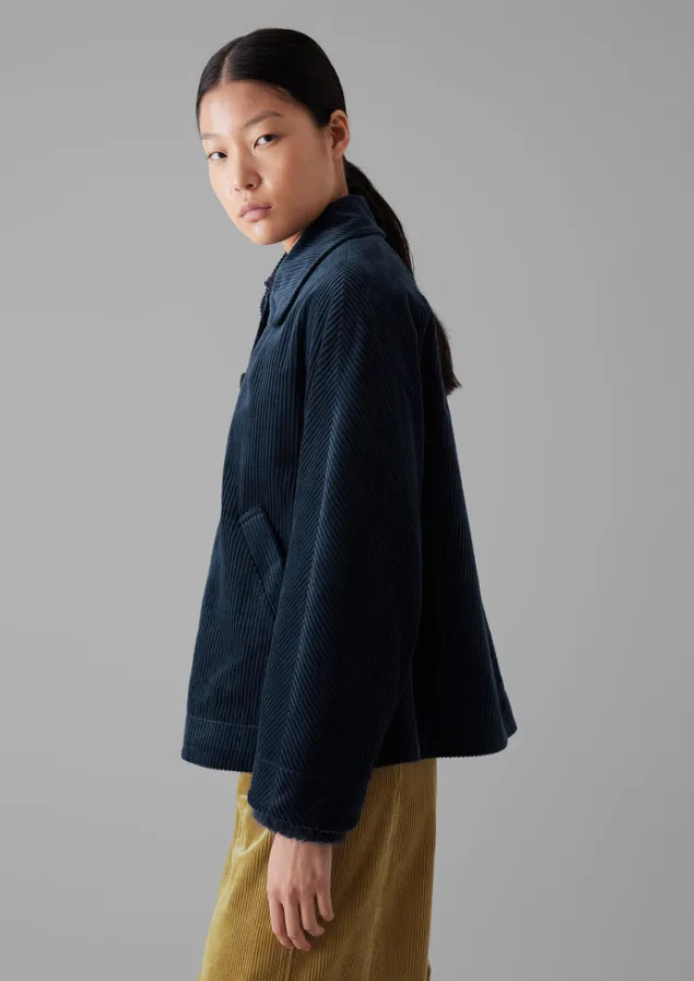organic_cord_swingy_jacket_8.webp Cord | Workwear-TOAST Organic Cord Swingy Jacket DustyNavy