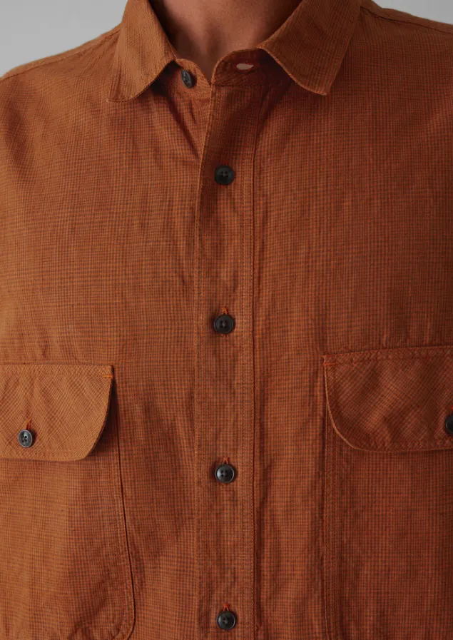 overdyed_check_workwear_shirt_10.webp Workwear | Shirts-TOAST Overdyed Check Workwear Shirt MarsRed