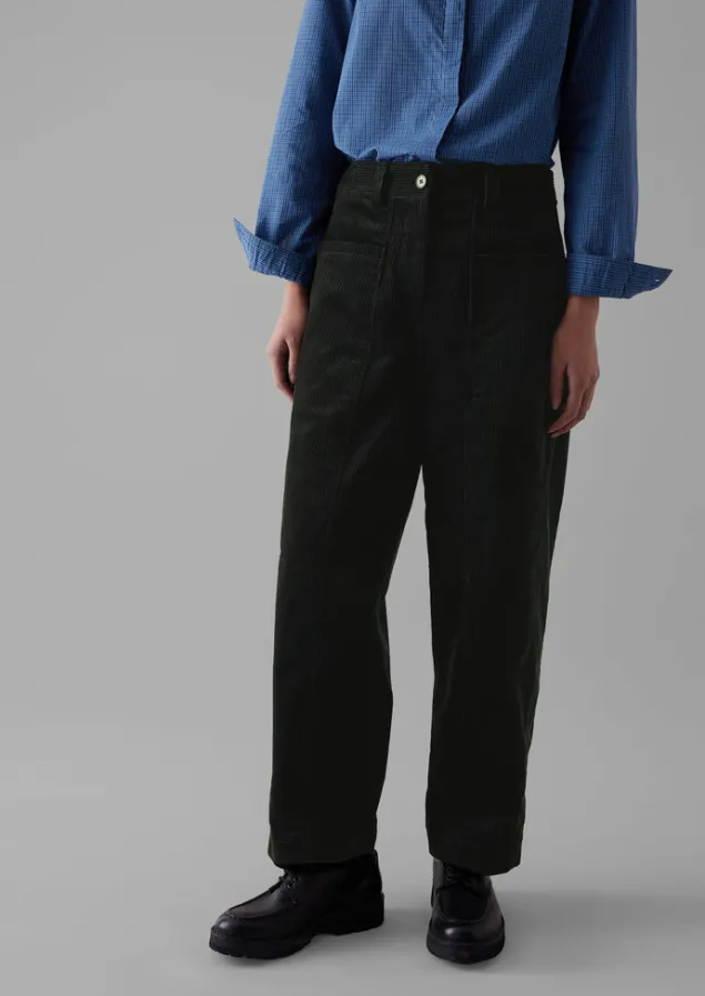panelled_organic_cord_trousers_3-1.webp Cord | Workwear-TOAST Panelled Organic Cord Trousers BrownSlate
