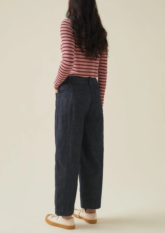 panelled_organic_indigo_denim_trousers_21.webp Denim | Workwear-TOAST Panelled Organic Denim Trousers Indigo
