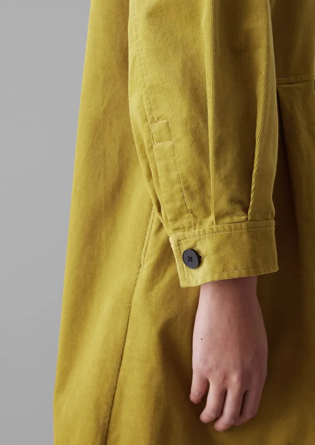 panelled_organic_needlecord_dress_5.webp Cord | Dresses-TOAST Panelled Organic Needlecord Dress GoldenOlive