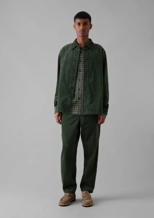 point_collar_organic_cord_shirt_8-1.webp Cord | Shirts-TOAST Point Collar Organic Cord Shirt DarkMineralGreen