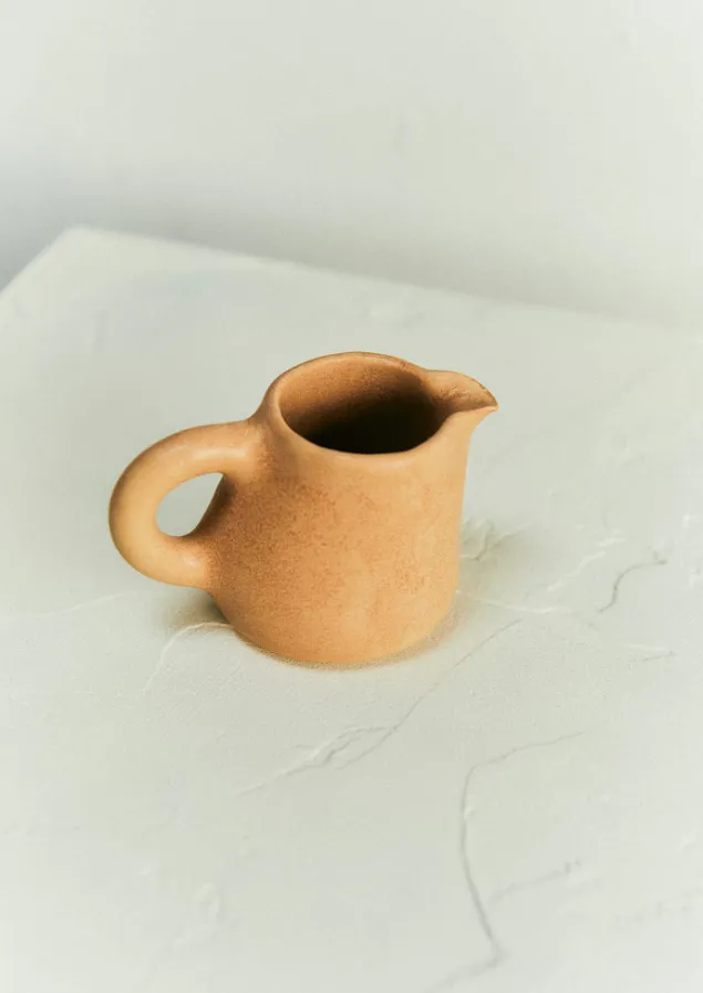 polly_liu_chubby_creamer_3.webp Decorative Pieces | Ceramics-TOAST Polly Liu Chubby Creamer Sand