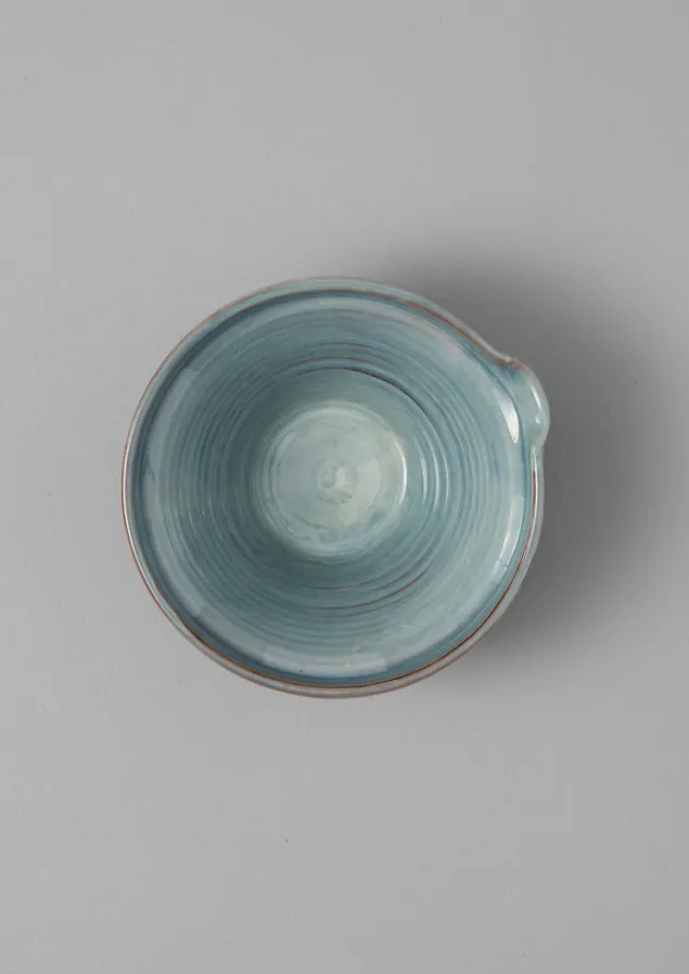 poterie_barbotine_pouring_bowl_2.webp Ceramics-TOAST Poterie Barbotine Pouring Bowl Opaline/Terracotta