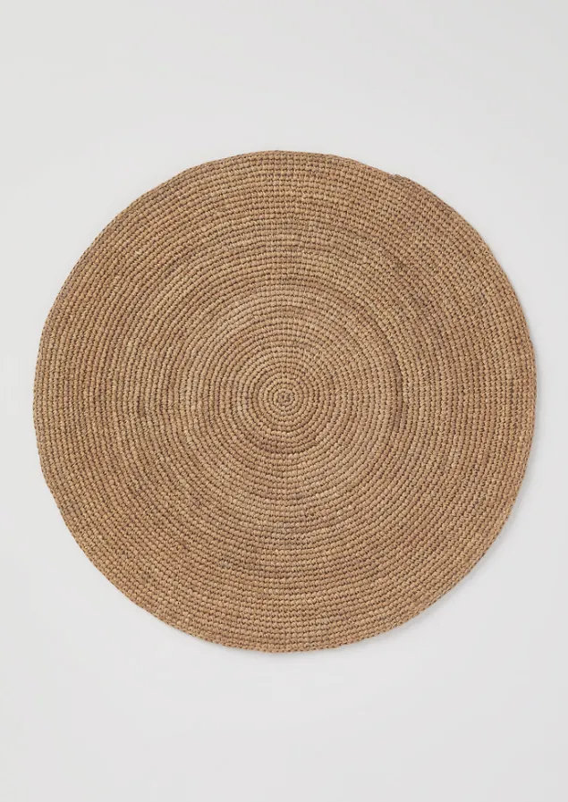Kitchen | Tableware-TOAST Raffia Placemat Shell