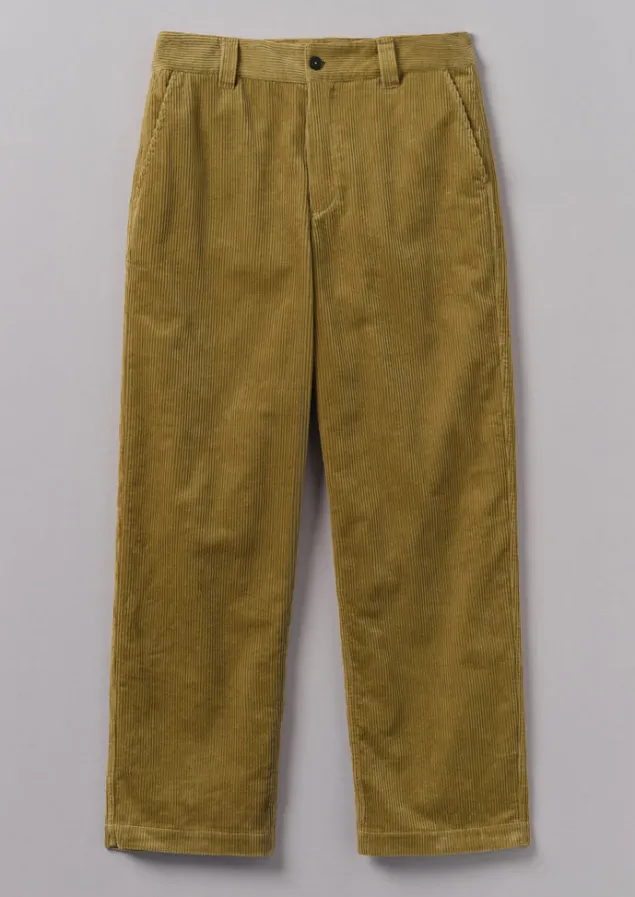 Cord | Trousers-TOAST Rory Organic Cord Trousers GoldenSand