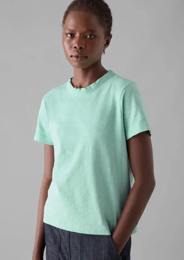 sadie_organic_cotton_boy_tee_6-1.webp Jersey | Tops & Tees-TOAST Sadie Organic Cotton Boy Tee SummerHouseGreen