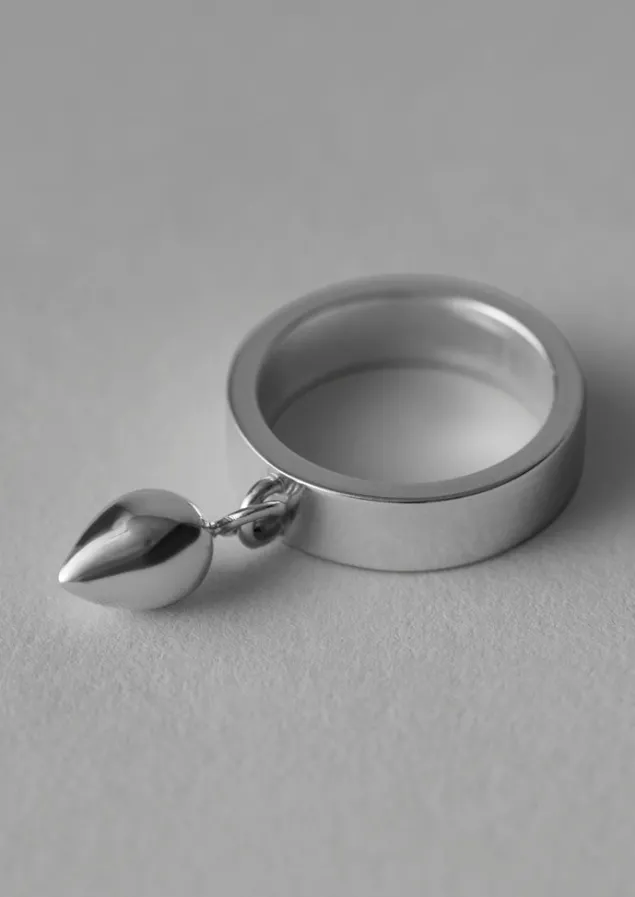 Jewellery-TOAST Sally Lacock Mobile Pod Ring Silver