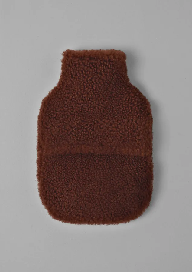 sheepskin_hot_water_bottle_cover_3-2.webp Textiles | Hot Water Bottle Covers-TOAST Sheepskin Hot Water Bottle Cover Conker