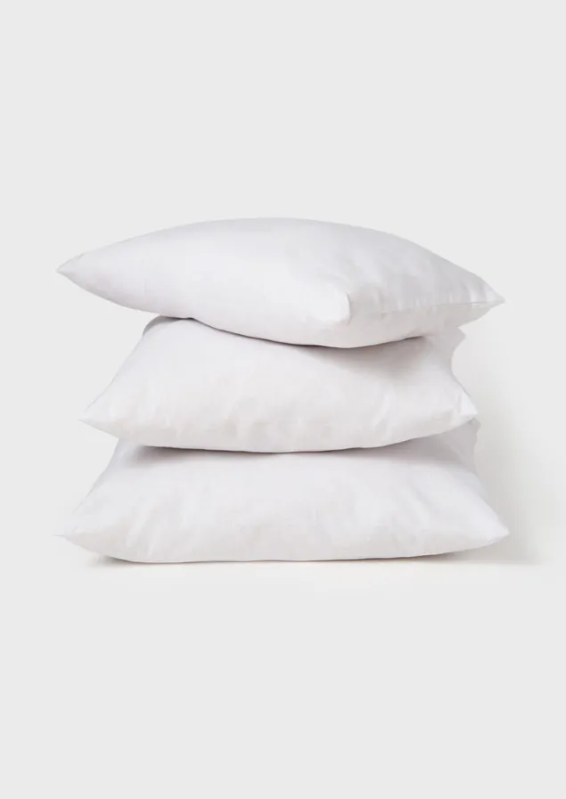 Textiles | Cushions & Covers-TOAST Small Rectangle Wool Cushion Pad White