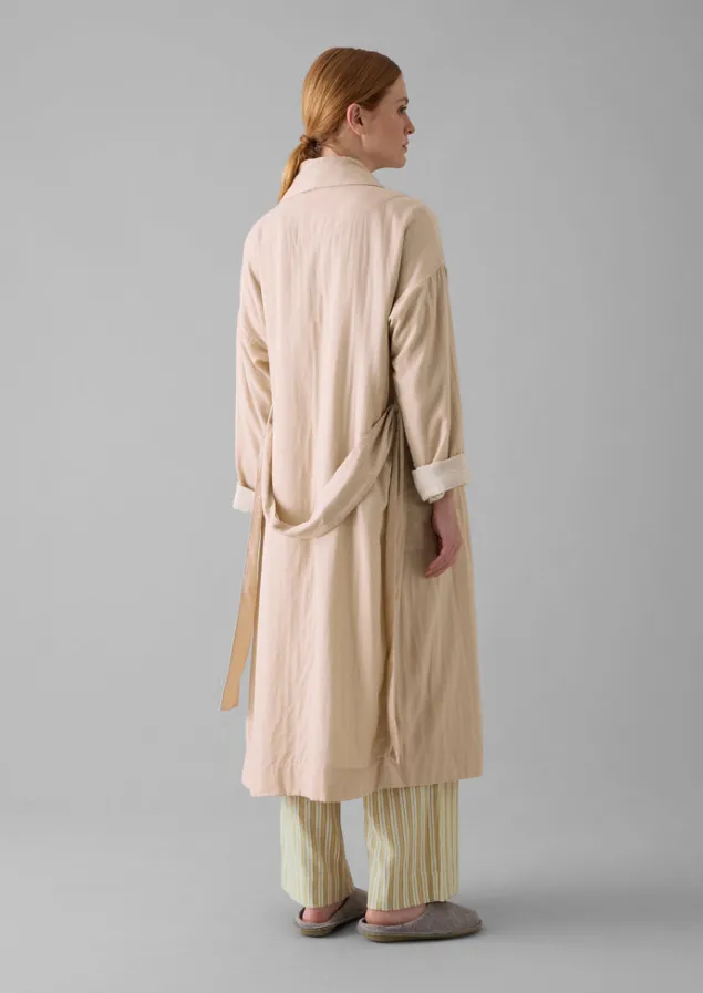 Gowns | Nightwear-TOAST Soft Double Faced Cotton Gown SoftHeather/Celery