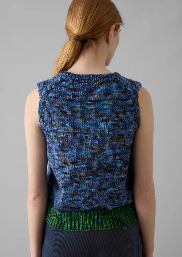 space_dyed_wool_knitted_tank_7.webp Knitwear-TOAST Space Dyed Wool Knitted Tank Galaxy/Green