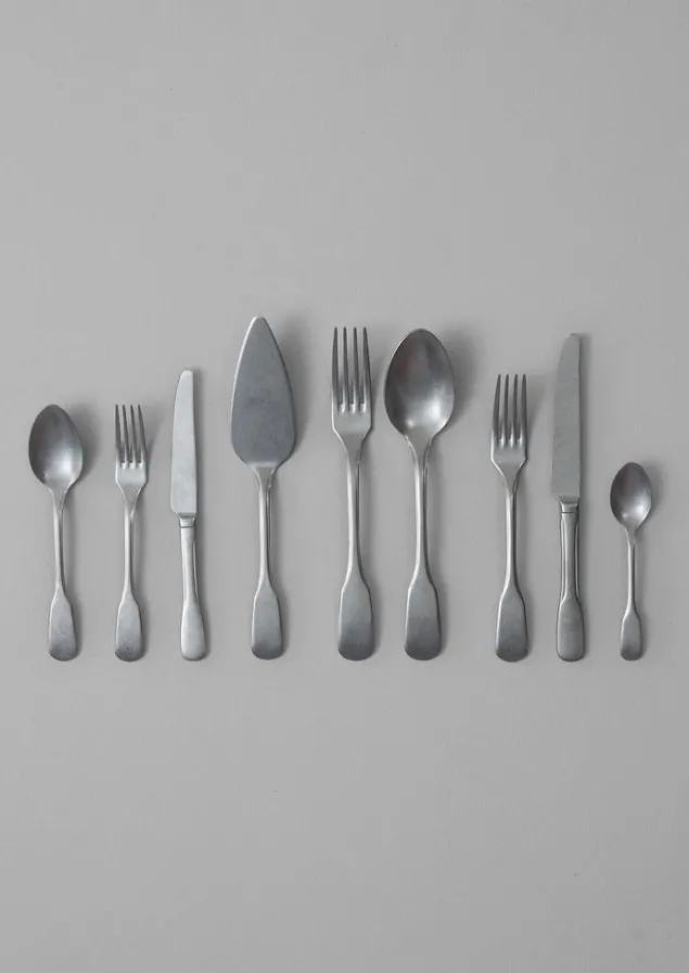Kitchen | Tableware-TOAST Stonewashed Serving Set Silver