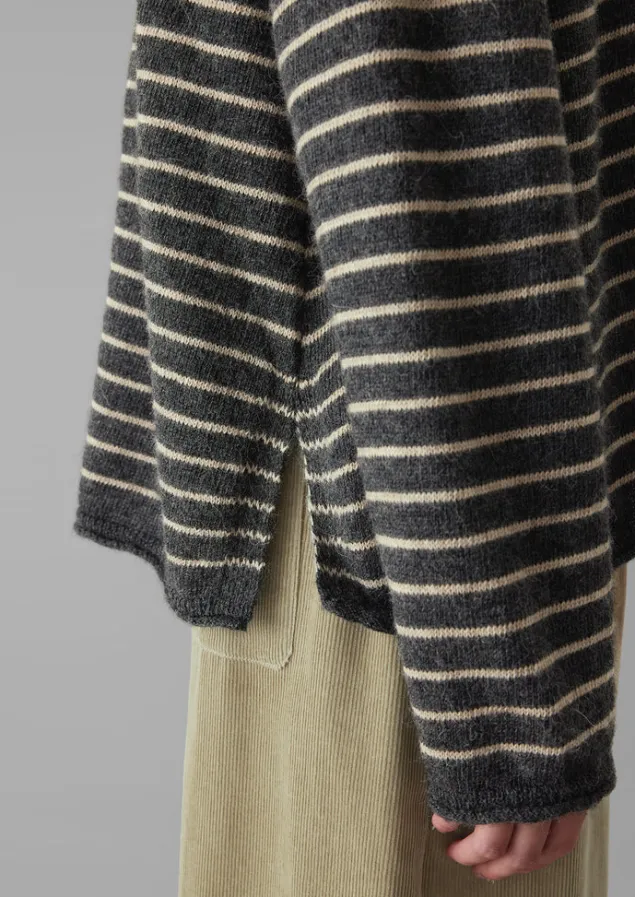 stripe_alpaca_wool_sweater_4-1.webp Loungewear | Tops & Tees-TOAST Stripe Alpaca Wool Sweater Charcoal/Oatmeal