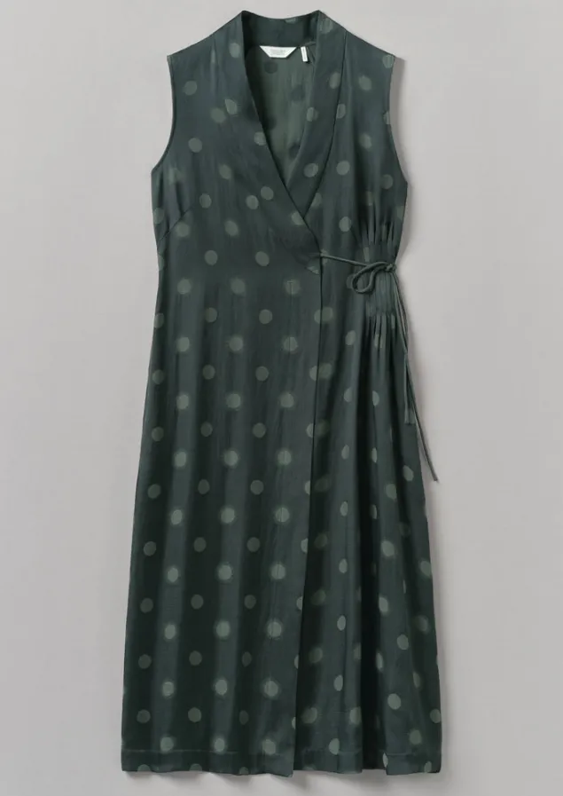 Dresses-TOAST Sun and Moon Jacquard Dress Oil