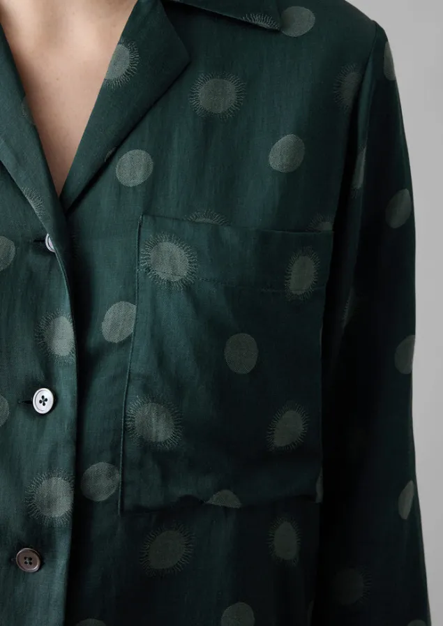 Shirts | Tops & Tees-TOAST Sun and Moon Jacquard Shirt Oil