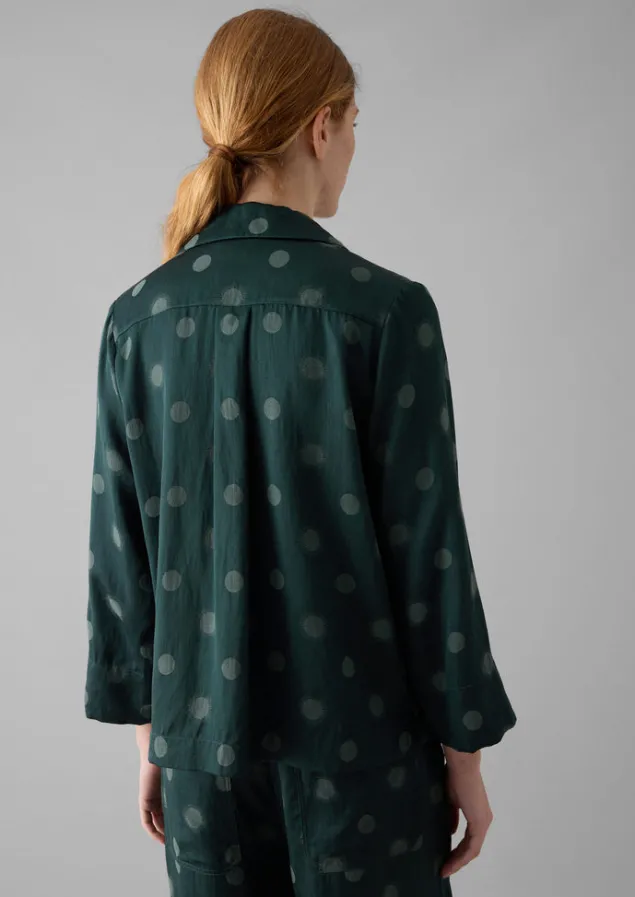 sun_and_moon_jacquard_shirt_7.webp Shirts | Tops & Tees-TOAST Sun and Moon Jacquard Shirt Oil