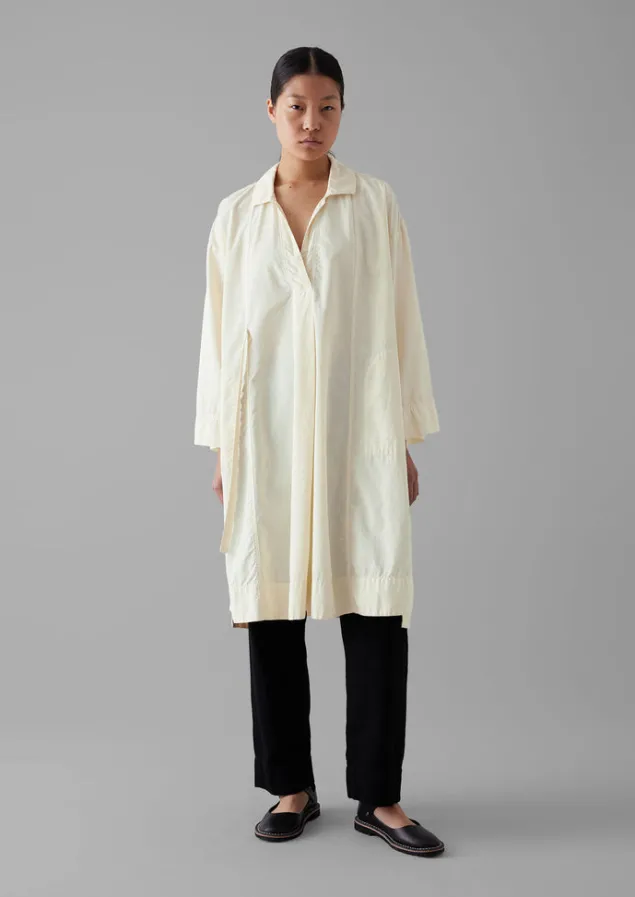 textured_cotton_poplin_wrap_shirt_5-1.webp Tops & Tees-TOAST Textured Cotton Poplin Wrap Shirt Ecru
