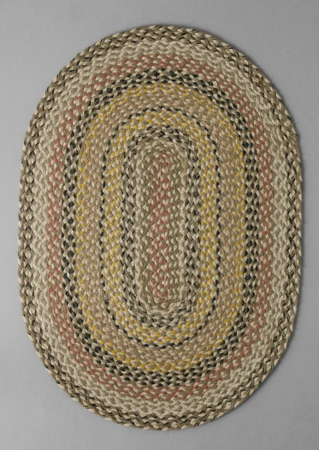 Textiles | Rugs-TOAST The Braided Rug Company Organic Jute Doormat Blossom
