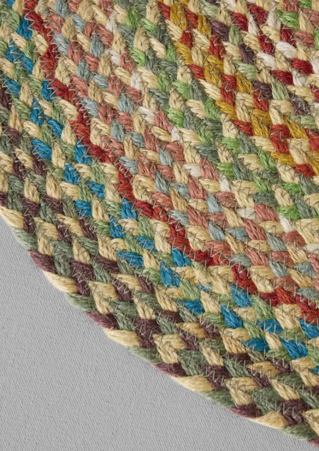 Textiles | Rugs-TOAST The Braided Rug Company Organic Jute Doormat Multi