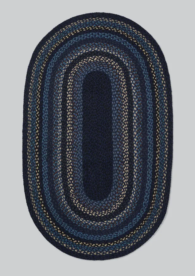 Textiles | Rugs-TOAST The Braided Rug Company Organic Jute Rug Ink