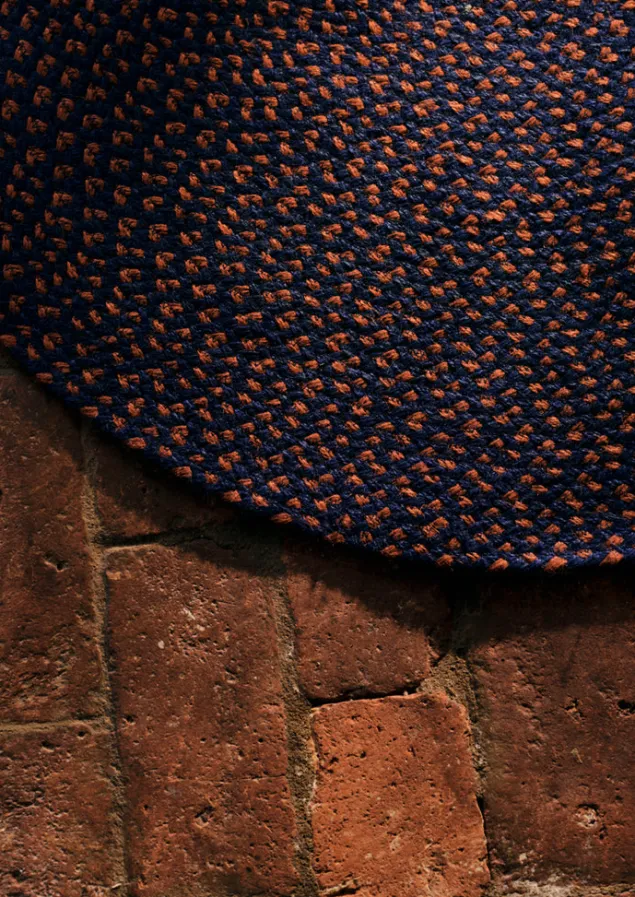 the_braided_rug_company_organic_jute_rug_2-6.webp Textiles | Rugs-TOAST The Braided Rug Company Organic Jute Rug Navy/BurntOrange