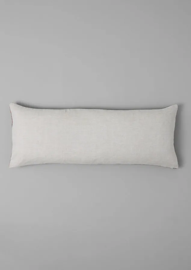 Textiles | Cushions & Covers-TOAST Velvet Bolster Cushion SoftGinger/Natural