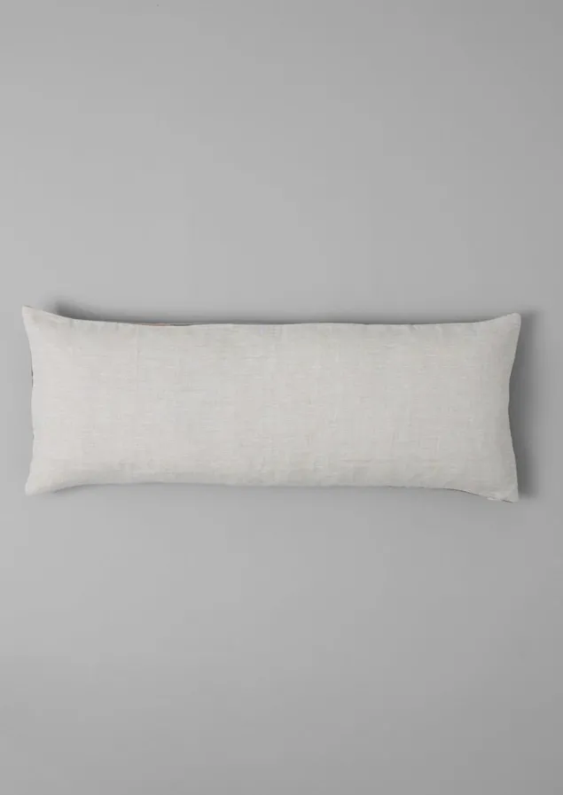 velvet_bolster_cushion_7.webp Textiles | Cushions & Covers-TOAST Velvet Bolster Cushion Hellebore/Natural