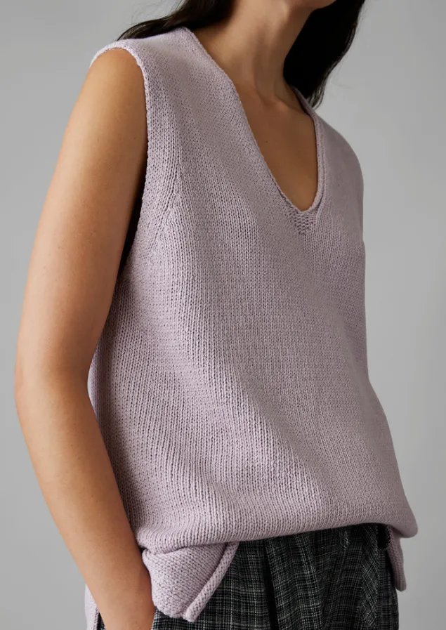 vneck_linen_cotton_knitted_tank_16.webp Linen | Loungewear-TOAST V-Neck Linen Cotton Knitted Tank WoodLilac