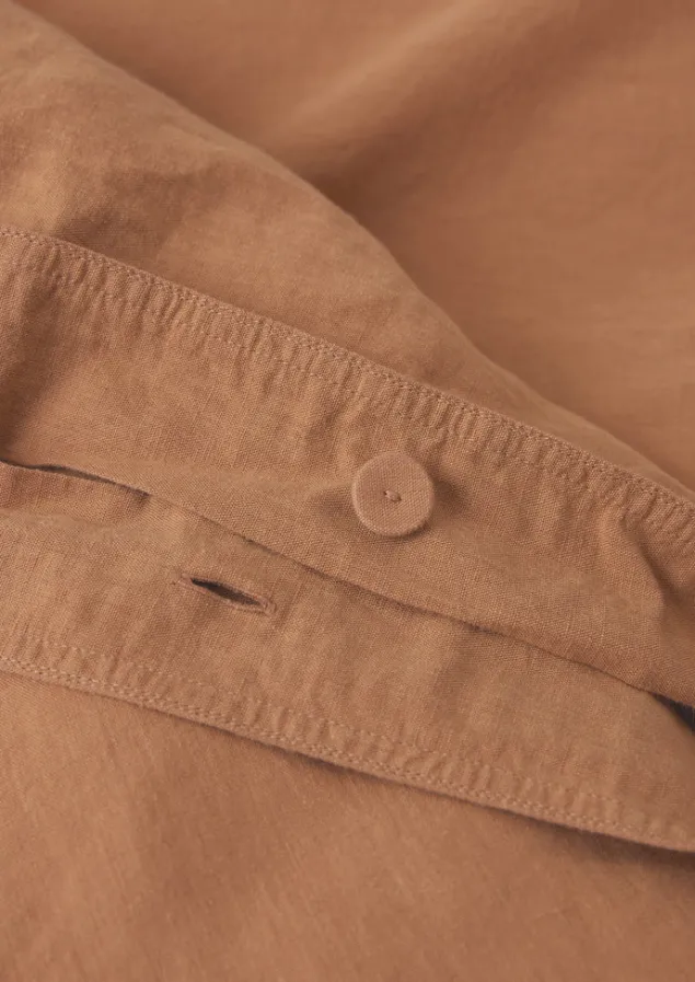 washed_linen_cotton_duvet_cover_3-1.webp Textiles | Bed Linen-TOAST Washed Linen Cotton Duvet Cover Bracken
