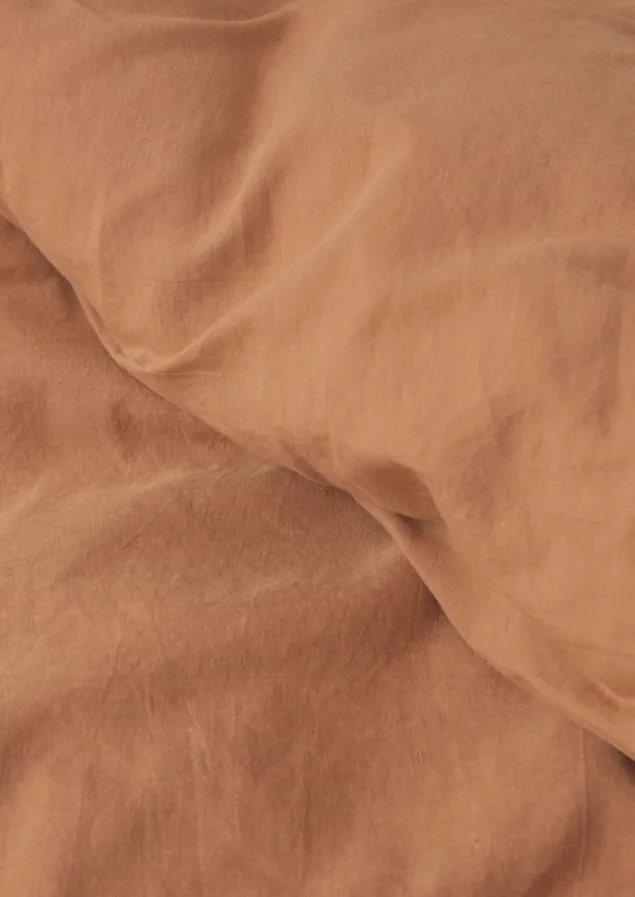 washed_linen_cotton_duvet_cover_5.webp Textiles | Bed Linen-TOAST Washed Linen Cotton Duvet Cover Bracken