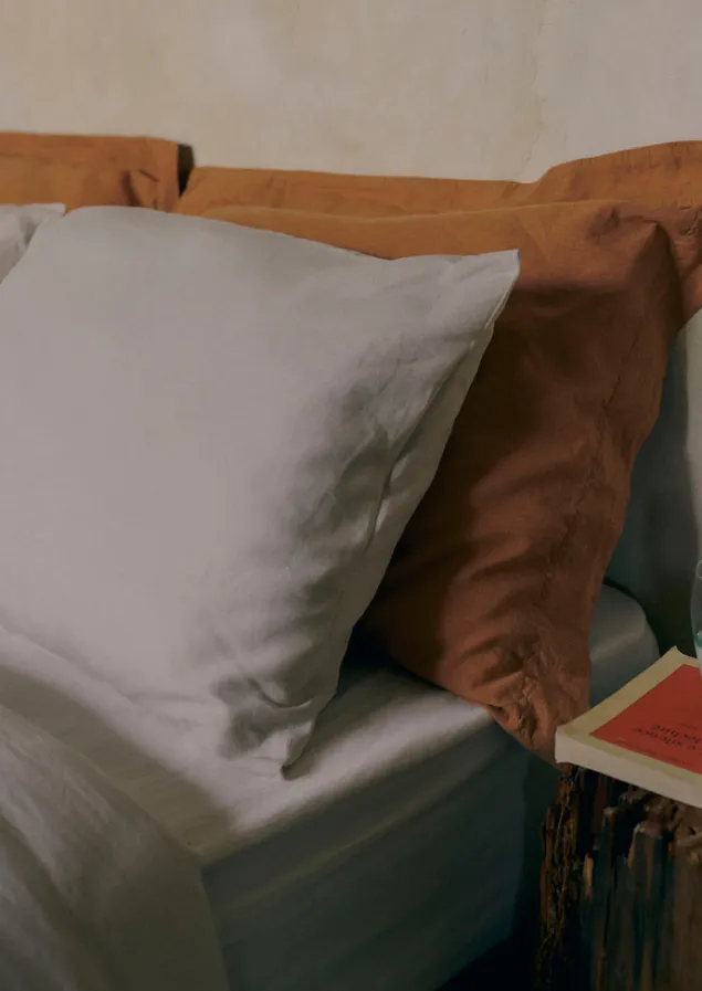 Textiles | Bed Linen-TOAST Washed Linen Cotton Housewife Pillowcase Set WashedSage