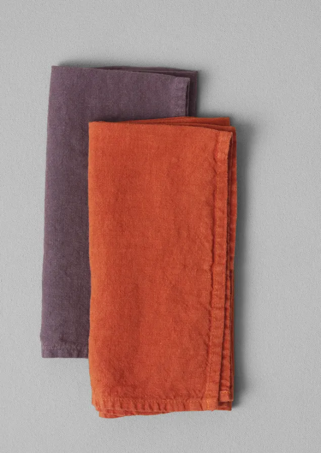 washed_linen_napkin_6-3.webp Textiles | Tableware-TOAST Washed Linen Napkin Firecracker