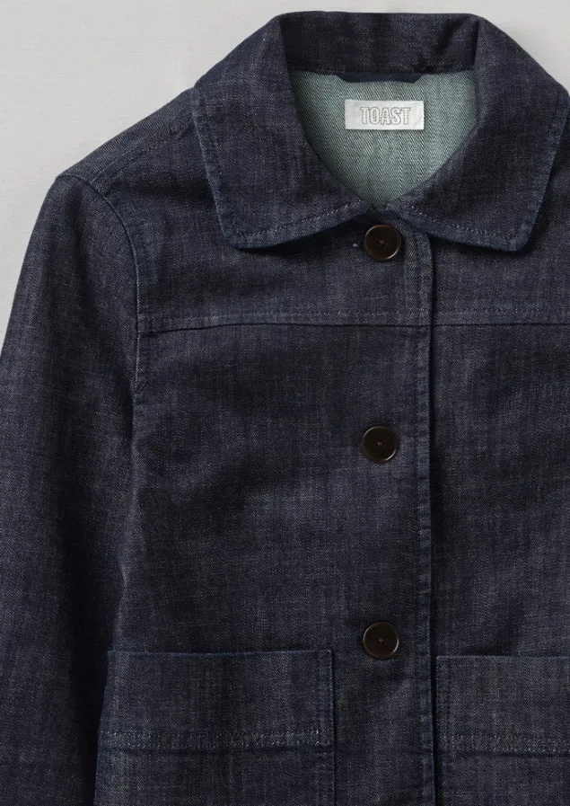 wide_sleeve_organic_indigo_denim_jacket_11.webp Denim | Coats & Jackets-TOAST Wide Sleeve Organic Denim Jacket Indigo