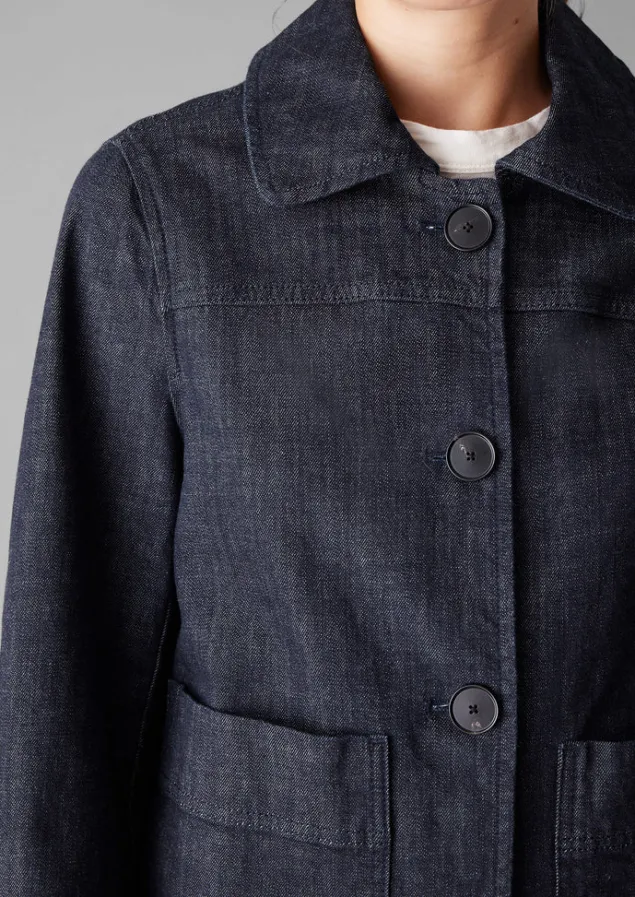 wide_sleeve_organic_indigo_denim_jacket_4.webp Denim | Coats & Jackets-TOAST Wide Sleeve Organic Denim Jacket Indigo