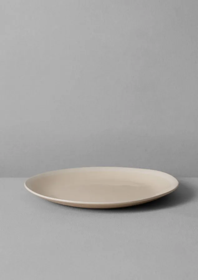 Ceramics | Tableware-TOAST Wonki Ware White Wash Dinner Plate Natural/White