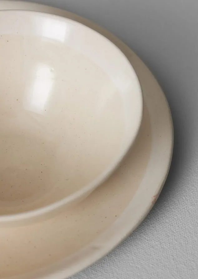 wonki_ware_white_wash_pasta_bowl_3.webp Ceramics | Tableware-TOAST Wonki Ware White Wash Pasta Bowl Natural/White